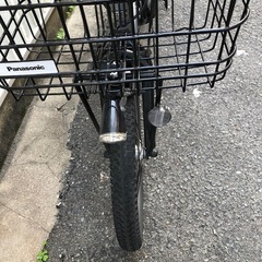 Panasonic gyutto電動アシスト自転車 チャイルドシート付きの画像