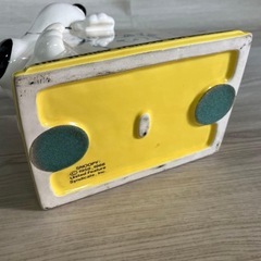 希少レア　スヌーピー SNOOPY フォトスタンド 陶器 ヴィンテージ 20cmの画像