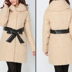 【無料/直接渡し願/訳あり】未使用ピンキーガールズ　ダウンコートの画像