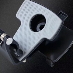 クリップ式スマホスタンド ブラックの画像