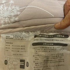家庭用電位治療器　イオネスプラス　 シーツ付きの画像