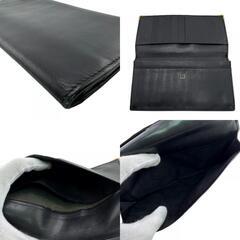 ダンヒル Dunhill 二つ折り財布 長札入れ ブラックの画像