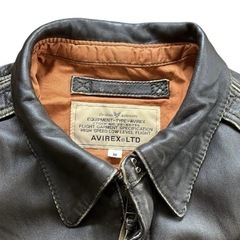 AVIREX アビレックス レザージャケット 羊革 6181012 ヴィンテージの画像