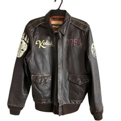AVIREX アビレックス レザージャケット 羊革 6181012 ヴィンテージの画像