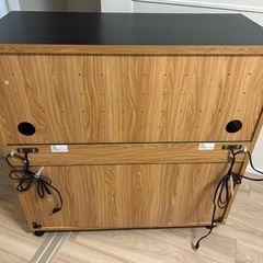 《組み立て済》食器棚 キッチンカウンターの画像