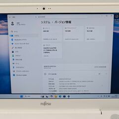 ブルーレイ フルHD 美品★ 15.6 富士通 ノートPC LIFEBOOK AH51/C3 Core i7-7700HQ windows11 home 16GB SSD500GB  カメラあり オフィス (C301)の画像