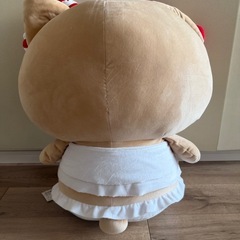 日焼けキティ　ビッグクッションの画像