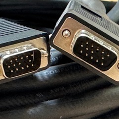 
ディスプレイケーブル　 アナログRGB(VGA) ミニD-sub15pinオス－ミニD-sub15pinオスの画像