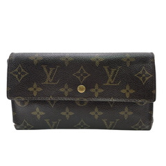 ルイヴィトン LOUIS VUITTON 長財布 モノグラム ポルトフォイユ インターナショナル M61217 ブラウンの画像
