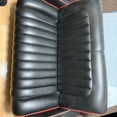 黒
革風ビニールソファの画像
