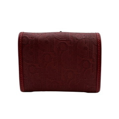 ディオール Dior コインケース トロッター ヴィンテージ レッド系の画像
