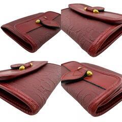 ディオール Dior コインケース トロッター ヴィンテージ レッド系の画像