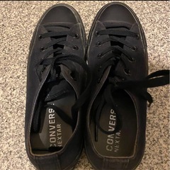 コンバース　黒　22.5
の画像