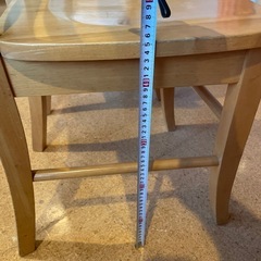 ダイニングチェア　座面高46センチ　の画像