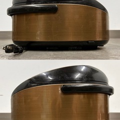 タイガー IH炊飯ジャー（5.5合炊き） ダークブラウンTIGER 炊きたて JKT-M100の画像