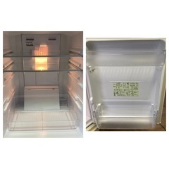 冷蔵庫 2ドア SHARP 137L　2013年製の画像