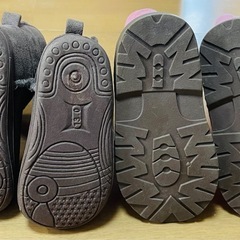 13cm もこもこ ふわふわ　ブーツ ベビーの画像