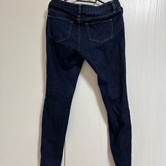  GU スキニーデニム 70 ダークブルーの画像