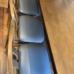 ★お買い得品！★ ダイニング7点セット テーブル＋椅子6脚【マジカルスケッチ】の画像