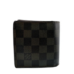 ルイヴィトン LOUIS VUITTON 二つ折り財布 ダミエ ポルトフォイユ マルコ N61675 ブラウンの画像