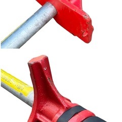 ○ワンツゥスリー 建前かけや 全長約2m ハンドツール 建前道具 大工道具 掛矢 建築 作業 現場 中古品■ジモティ姫路の画像