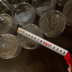 ③丸ケース　直径8センチ高さ4センチ　20個の画像