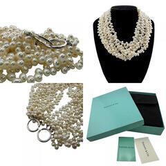 ティファニー TIFFANY&Co. ネックレス トルセード フェイクパール ネックレス ホワイトの画像