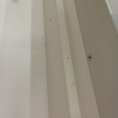 リユースのサカイ栃木店★ジモティ割あり★ 松田家具 食器棚 ホワイト W116.7×D48.5×H198 クリーニング済み TC11643の画像