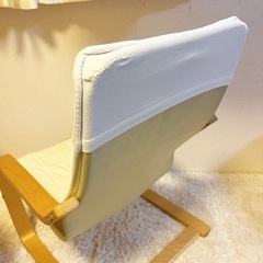 IKEA ポエング ソファ 子供用 キッズ 北欧風の画像