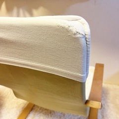 IKEA ポエング ソファ 子供用 キッズ 北欧風の画像