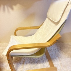 IKEA ポエング ソファ 子供用 キッズ 北欧風の画像