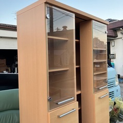 本棚　ブック収納　収納棚　収納家具　スライド式　家具　インテリア スライド書棚【112×44×186.5】の画像