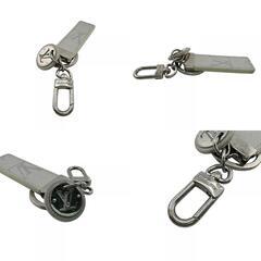 ルイヴィトン LOUIS VUITTON キーリング メタル×レザー ポルトクレネオLVクラブ M69325 ホワイトの画像