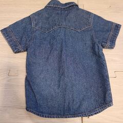 Buddy Lee デニム 半袖 シャツ リー 子供服 キッズ リー 95の画像