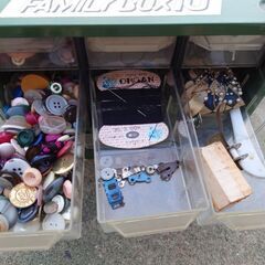 裁縫関係 ボタン等の画像