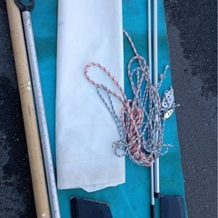 美品 AQUAMUSE（アクアミューズ）141 セーリングカヌー／艤装フルセットの画像