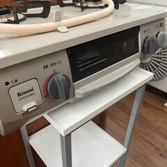 【★店舗引き取り限定】 リンナイ Rinnai 都市ガス用 2口 ガスコンロ ガステーブル グリル付き RTE564BER Siセンサーの画像