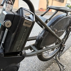 ヤマハpassKiss電動自転車20インチ チャイルドシートの画像