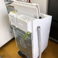 ２０２１年製　シャープ　縦型洗濯乾燥機 ゴールド系 ES-T5EBK-N [洗濯5.5kg /乾燥3.5kg /ヒーター乾燥(排気タイプ) /上開き]の画像