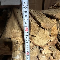 薪コナラ2年自然乾燥　広葉樹　
薪ストーブの画像
