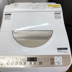 ２０２１年製　シャープ　縦型洗濯乾燥機 ゴールド系 ES-T5EBK-N [洗濯5.5kg /乾燥3.5kg /ヒーター乾燥(排気タイプ) /上開き]の画像