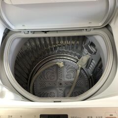 ２０２１年製　シャープ　縦型洗濯乾燥機 ゴールド系 ES-T5EBK-N [洗濯5.5kg /乾燥3.5kg /ヒーター乾燥(排気タイプ) /上開き]の画像