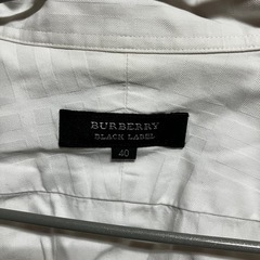 BURBERRY BLACK LABEL メンズ　シャツ 40の画像