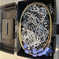 タイヤチェーン　１つ積んでおくと安心だと思います。これからの季節に！！の画像