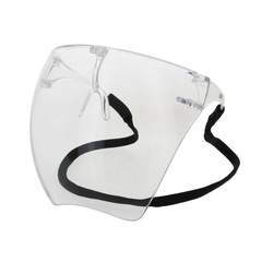 EARTH MAN 草刈用 フェイスガード めがねタイプ フリーサイズ 斬丸 透明 の画像