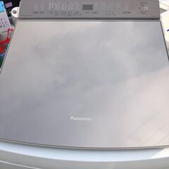 ２０２１年製　パナソニック Panasonic 縦型洗濯乾燥機 洗濯9kg/乾燥4.5kg ライトブラウン NA-FW90K9の画像