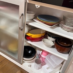 【譲渡先決定】カウンター棚の画像