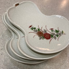 九谷焼　4枚揃　小皿の画像