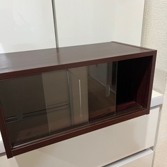 小型キャビネット　スパイス収納　棚　調味料　ショーケース　収納ケースの画像