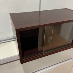 小型キャビネット　スパイス収納　棚　調味料　ショーケース　収納ケースの画像